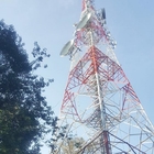 76m স্ব-সহায়ক GSM টেলিকমিউনিকেশন স্টিল ল্যাটিস টাওয়ার