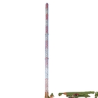 গ্যালভানাইজড 72m 92m সহ গাইড মাস্ট জালি টেলিকমিউনিকেশন স্টিল টাওয়ার
