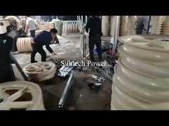 916 সিরিজ স্ট্রিংিং ব্লক কাস্টমাইজযোগ্য এসিএসআর 720 কন্ডাক্টরের জন্য ওভারহেড ট্রান্সমিশন লাইন সরঞ্জাম