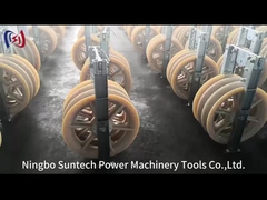 ওভারহেড বান্ডেলড তারের জন্য 660mm নাইলন রোলার কন্ডাক্টর স্ট্রিংিং ব্লক