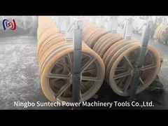 916mm ACSR MC নাইলন কন্ডাক্টর তারের দড়ি স্ট্রিংিং পুলি ব্লক