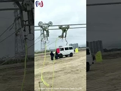 ইস্পাত তারের দড়ি গ্রাউন্ডিং তারের জন্য শক্তিশালী টাওয়ার ইরেকশন সরঞ্জাম