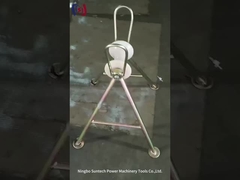 ভূগর্ভস্থ ক্যাবল গ্রাউন্ড রোলার ইস্পাত পাইপ উচ্চতর টান সরঞ্জাম