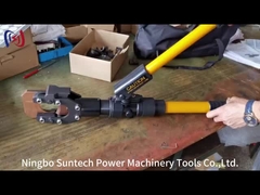 100 কেএন ইন্টিগ্রেটেড ম্যানুয়াল ক্যাবল কাটার হাইড্রোলিক ক্রাম্পিং সরঞ্জাম