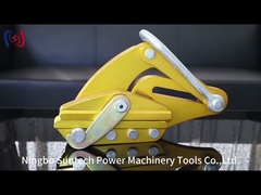 নিরাপদ এবং টেকসই পায়ের পাতার মোজাবিশেষ ক্ল্যাম্পস Max.Open 14-48mm নামমাত্র লোড 7-80KN ভারী-ডুয়িং অ্যাপ্লিকেশন জন্য