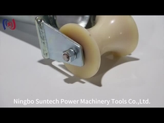 200 মিমি ইস্পাত বেলমুটস টিউব প্রবেশের জন্য ভারী দায়িত্ব তারের রোলার