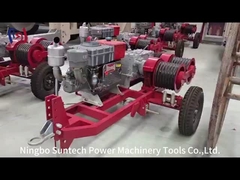 একযোগে উত্তোলন এবং টান অপারেশন জন্য ভারী দায়িত্ব 5T ক্ষমতা ডাবল ড্রাম Winch