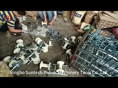 ভারী দায়িত্বের ক্যাবল গ্রাউন্ড রোলার 5 কেএন লোড পাওয়ার লাইন নির্মাণ