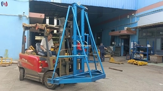SI 30 হাইড্রোলিক কেবল ড্রাম স্ট্যান্ড 300KN হেভি ডিউটি ​​সলিউশন