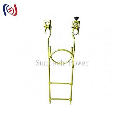 গুণ  Professional Hanging Rope Ladder Inspection Trolleys with 1-1.8MM Length and 4.5-8KG Weight for 35% More Stable Transmission Line Maintenance কারখানা