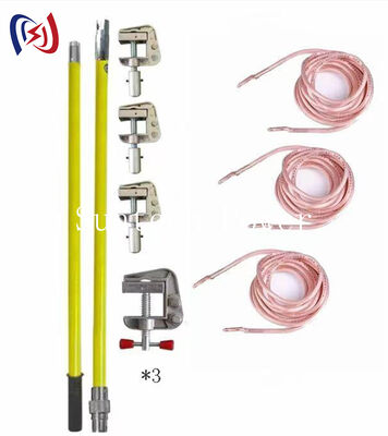 গুণ  High Conductivity Grounding Lead for Safe Electrical System Earthing and Fault Current Dissipation কারখানা