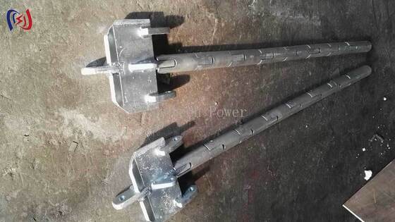 গুণ  Professional Head Boards for Three Bundle Conductors with 100-180KN Rated Load, Precise Triangular Geometry, and Corrosion-Resistant Aluminum Alloy কারখানা