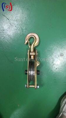 গুণ  Professional Hoisting Tackle Block and Tackle System for Heavy Duty Lifting with 10-200KN Rated Load in Electrical Construction Projects কারখানা