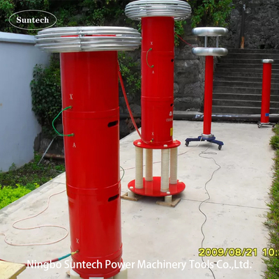 পোর্টেবল এসি রেজোন্যান্ট টেস্ট সিস্টেম 132KV জিআইএস পরীক্ষার জন্য 60 মিনিট ডিউটি চক্র সহ