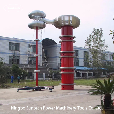 900kV 4500kVA সিরিজ রেজোনেন্স টেস্ট সেট বড় স্ক্রিন ডিসপ্লে সহ