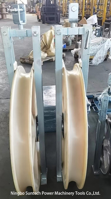 916X110mm 5 Sheaves ACSR 720 ট্রান্সমিশন লাইন স্ট্রিংিং ব্লক