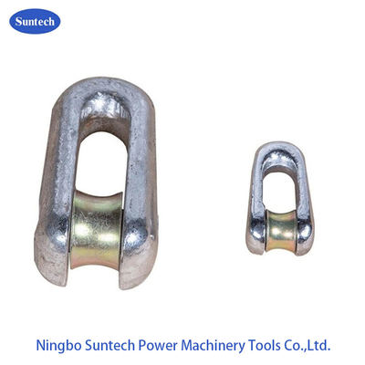 SLU - 5 50KN ক্যাবল পুলিং টুলস ফিক্সড জয়েন্ট ইউ শেপ পাইলট ওয়্যার সংযোগকারী