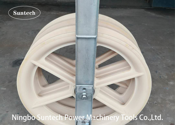822mm MC নাইলন তারের কন্ডাক্টর স্ট্রিংিং পুলি ব্লক