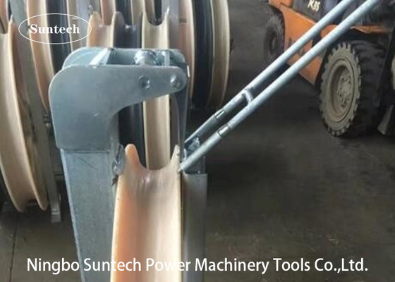 508mm পাইলট ওয়্যার এরিয়াল হেলিকপ্টার কন্ডাক্টর স্ট্রিংিং ব্লক