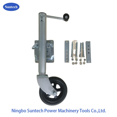 8 "একক চাকা 1500 এলবি ট্রেলার জ্যাক 10" সাইড হ্যান্ডেল সহ ভ্রমণ Travel