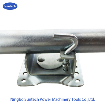 OEM 1500lbs সাইড হ্যান্ডেল ডাবল হুইল ট্রেলার স্পেস পার্টস