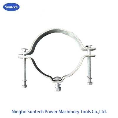 পাওয়ার মেরু জন্য কার্বন ইস্পাত গরম ডুব Galvanized পাইপ বাতা