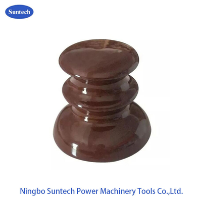 N95 - 3 পিন টাইপ ট্রান্সমিশন লাইন ইনসুলেটর বৈদ্যুতিক চীনামাটির বাসন পণ্য