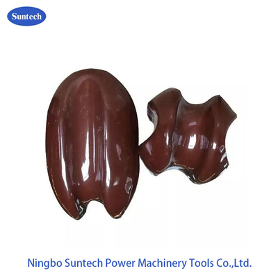 ট্রান্সমিশন লাইন 44KN 400V এর জন্য স্টে ওয়্যার পোর্সেলিন ডিম ইনসুলেটর