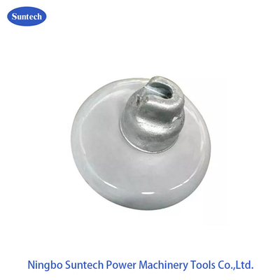 ক্যাপ সহ 70KN ট্রান্সমিশন লাইন চীনামাটির বাসন ডিস্ক সাসপেনশন ইনসুলেটর