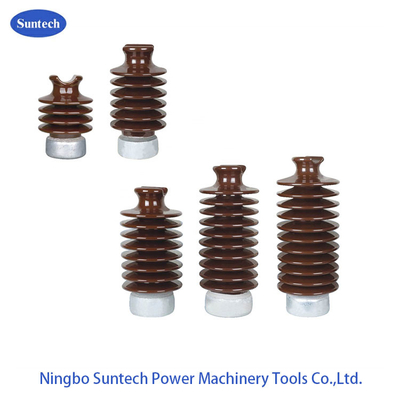 33kv বৈদ্যুতিক ট্রান্সমিশন লাইন পোস্ট অন্তরক চীনামাটির বাসন উপাদান