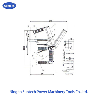 40.5KV রিমোট কন্ট্রোল ইন্ডোর ভ্যাকুয়াম লোড ব্রেক সুইচ