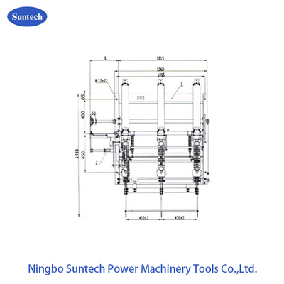 40.5KV রিমোট কন্ট্রোল ইন্ডোর ভ্যাকুয়াম লোড ব্রেক সুইচ