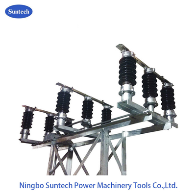 36KV 1250A চীনামাটির বাসন ঘূর্ণন কেন্দ্র অন্তরক মাউন্টিং কাঠামোর সঙ্গে