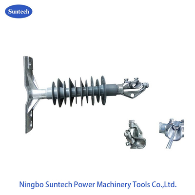 33KV 10KN উচ্চ ভোল্টেজ পলিমার বৈদ্যুতিক স্ট্যান্ডডফ ইনসুলেটর