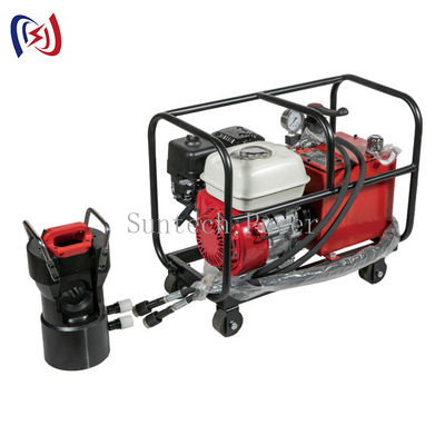 উচ্চ চাপের হাইড্রোলিক পাম্প সহ হাইড্রোলিক ক্রাম্পিং সরঞ্জামগুলি কাটার জন্য পাওয়ার সাপ্লাইয়ের জন্য কম্প্রেসিং এবং পাঞ্চিং মেশিনগুলি