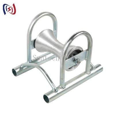 160x165 মিমি গ্যালভানজিড অ্যালুমিনিয়াম ভারী দায়িত্ব কেবল রোলারগুলি