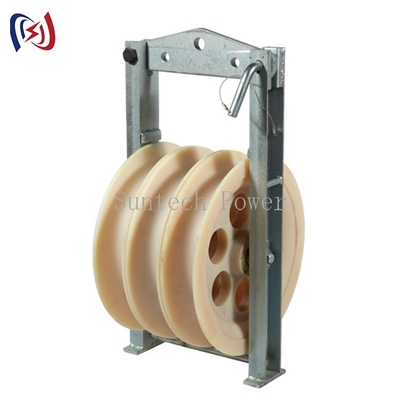 508mm ট্রিপল ট্রান্সমিশন বান্ডিল কন্ডাক্টর স্ট্রিংিং পুলি ব্লক