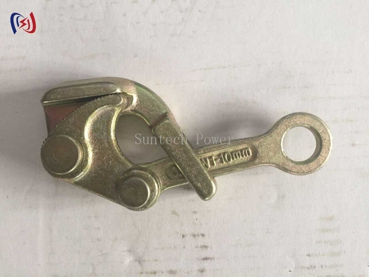 স্টীল স্ট্র্যান্ড সামঞ্জস্য এবং গ্রাউন্ড ওয়্যার টান জন্য আসা বরাবর ক্ল্যাম্প শীর্ষ খাঁজ পণ্য