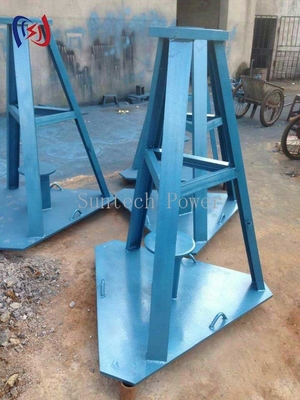 70kN হাইড্রোলিক ক্যাবল রিল স্ট্যান্ড ভারী দায়িত্ব শিল্প উত্তোলন∙ শক্তি ও টেলিযোগাযোগ প্রকল্পের জন্য ফ্রেম