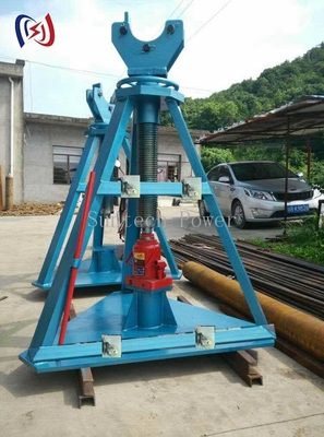 70kN হাইড্রোলিক ক্যাবল রিল স্ট্যান্ড ভারী দায়িত্ব শিল্প উত্তোলন∙ শক্তি ও টেলিযোগাযোগ প্রকল্পের জন্য ফ্রেম