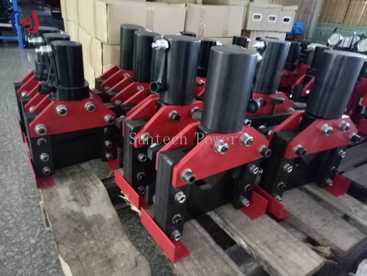হাইড্রোলিক এঙ্গেল স্টীল কাটার ভারী দায়িত্ব শিল্প সরঞ্জাম 45 ° এবং 90 ° যথার্থ কাটিং জন্য
