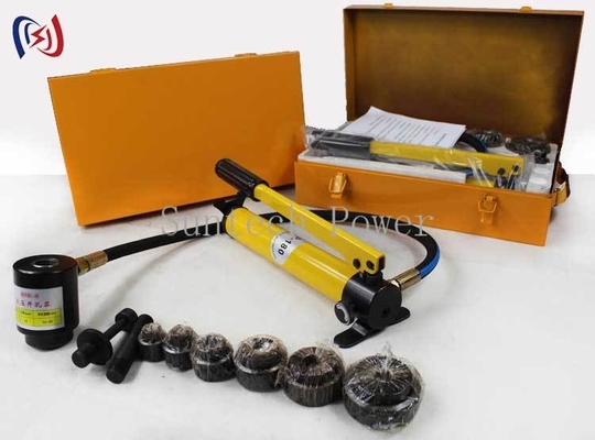 বৈদ্যুতিক প্যানেল এবং ঘের কাজ জন্য জলবাহী Perforator ভারী দায়িত্ব সমাধান