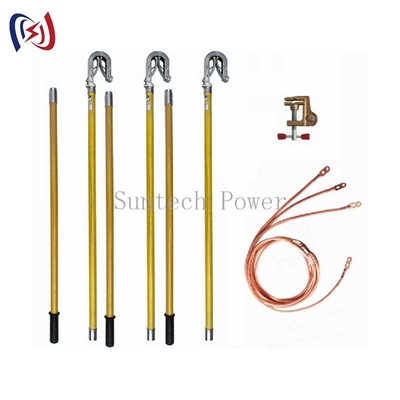 বৈদ্যুতিক নিরাপত্তা জন্য গ্রাউন্ডিং সীসা 10-500KV 25-50m তারের