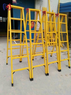 বৈদ্যুতিক কাজের জন্য 100kV ইনসুলেটেড ফাইবারগ্লাস মই