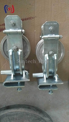 আকাশমুখী তিনটি উদ্দেশ্য স্ট্রিংিং ব্লক SHCS-2L 20KN অ্যালুমিনিয়াম পুলি
