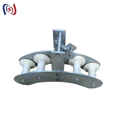 চারটি স্কেভ সংযুক্ত ব্লক 10KN ভারী দায়িত্ব কন্ডাক্টর স্ট্রিং