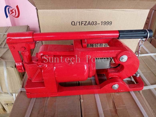 হাইড্রোলিক স্টিলের তারের দড়ি কাটার 10-48mm 75-200KN পাওয়ার লাইন জন্য