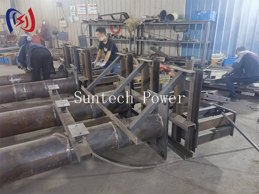 পাওয়ার লাইনের জন্য পেশাদার ইস্পাত পাইপ ক্যাবল ট্রে, সুসংগঠিত ক্যাবল ব্যবস্থাপনা, শক্তিশালী গঠন এবং নিরাপত্তা নিশ্চয়তা