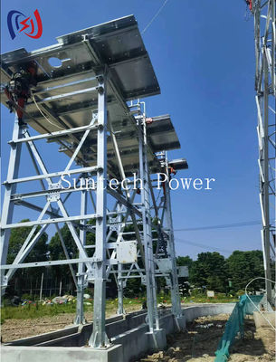 ভারী দায়িত্ব উচ্চ ভোল্টেজ তারের ব্র্যাকেট ইস্পাত নির্মাণ 1 বছরের ওয়ারেন্টি