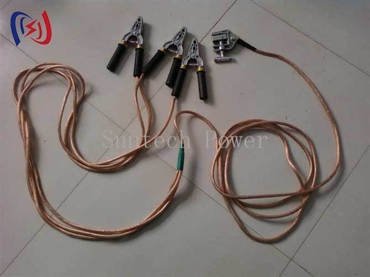 16-25mm2 বৈদ্যুতিক রক্ষণাবেক্ষণের জন্য বহনযোগ্য নিরাপত্তা গ্রাউন্ডিং তার